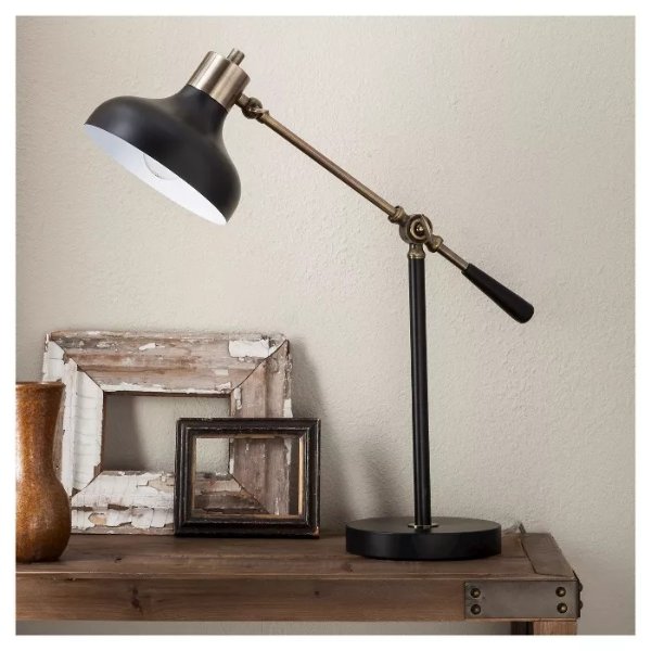 Crosby Schoolhouse Desk Lamp Black - Threshold&#153;