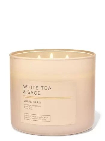 香氛蜡烛 白茶鼠尾草