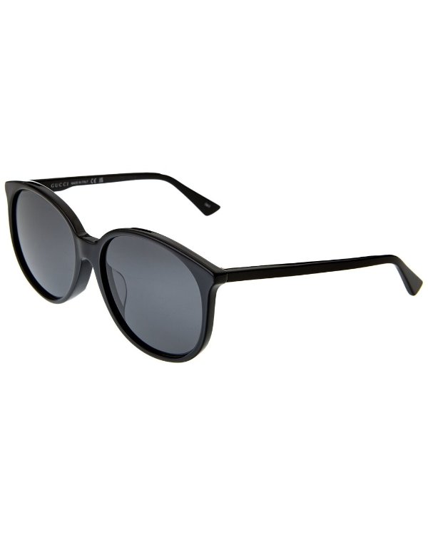 Women's GG0261SA 57mm Sunglasses / Gilt