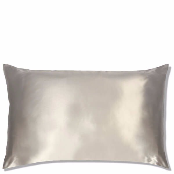Silk Pillowcase King - Silver