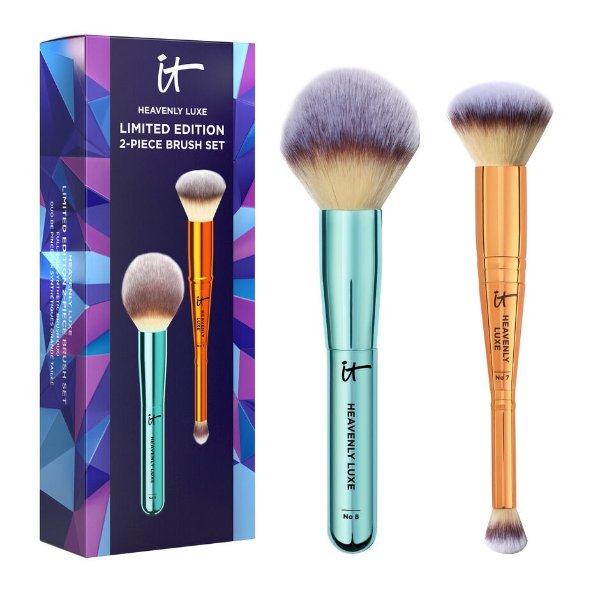 Heavenly Luxe® Limited-Edition 2-Piece Makeup Brush Set