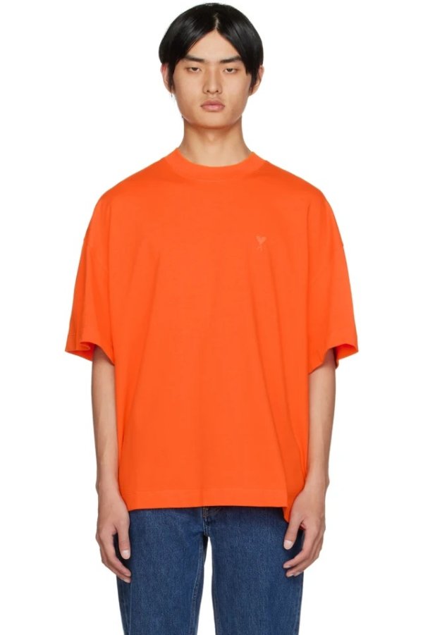 Orange Ami De Coeur T-Shirt