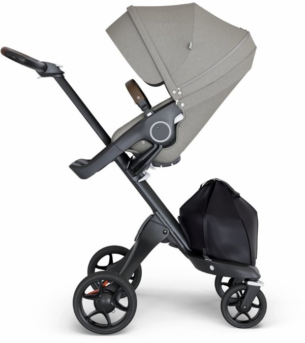 Xplory 6 Stroller - Brushed Grey/Black/Brown