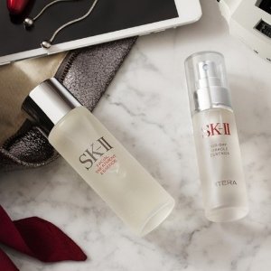 Skincare at b-glowing including SKII and Ziip Beauty @ B-Glowing