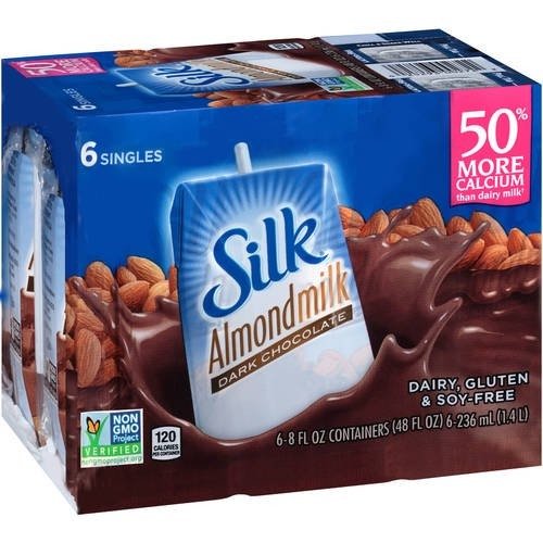 Dark Chocolate Almond Milk, 8 fl oz, 6 Count