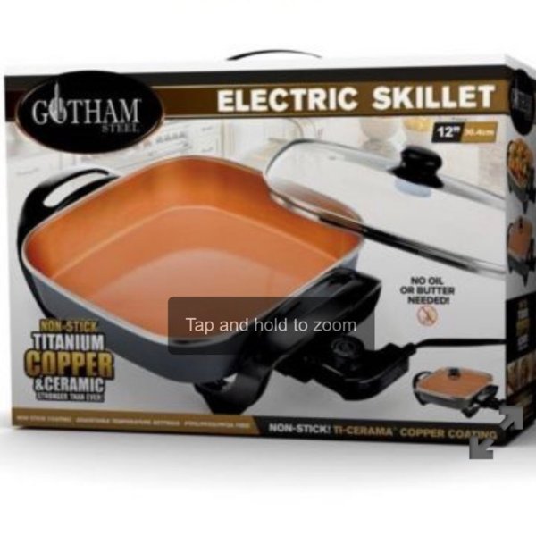 Gotham Steel 12" Electric Skillet