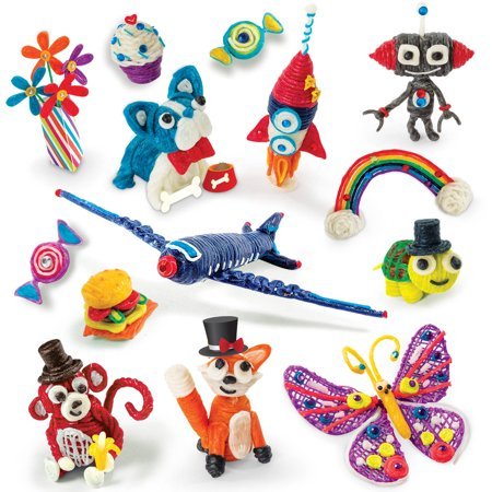 Bendaroos 3-d Multi Maker Set 500 Pieces Kids Craft Kit Spin