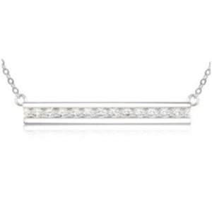 Dealmoon Exclusive: SuperJeweler Diamond Bar Necklaces