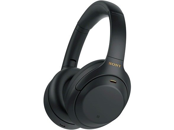 WH-1000XM4 Wireless Active Noise Canceling Overhead Headphones with Mic for Phone-Call and Alexa Voice Control