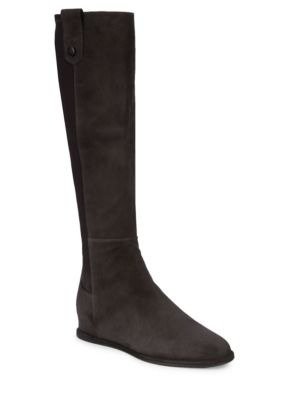 Rambling Suede Mid-Calf Boots