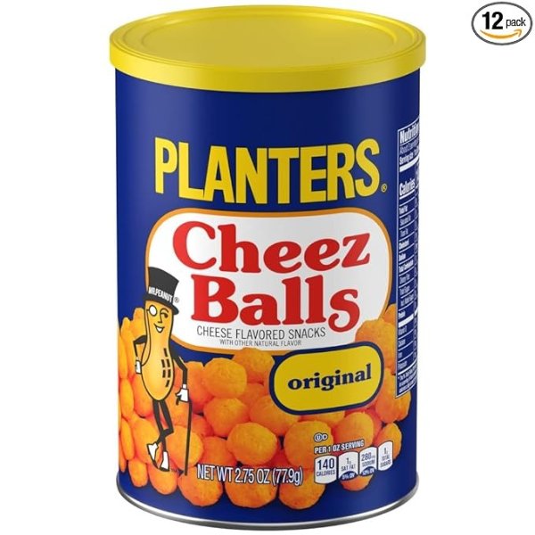 Cheez Balls, 2.75 Ounce (Pack of 12)