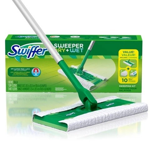 Sweeper Dry + Wet Sweeping Kit