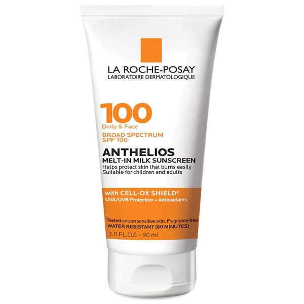 Melt-in Milk Body and Face Sunscreen Lotion SPF 100