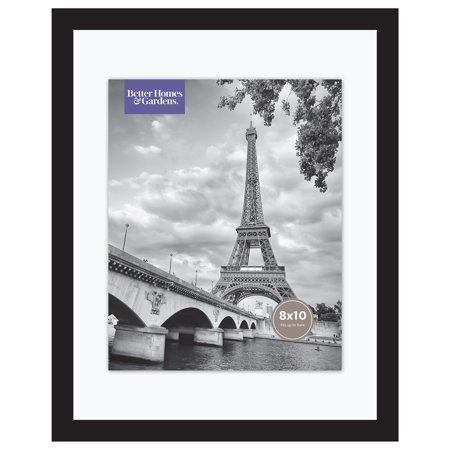 11" x 14" Wide Float Picture Frame, Black Finish