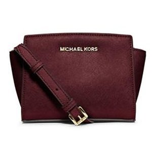 MICHAEL MICHAEL KORS Selma Leather Mini Messenger Bag