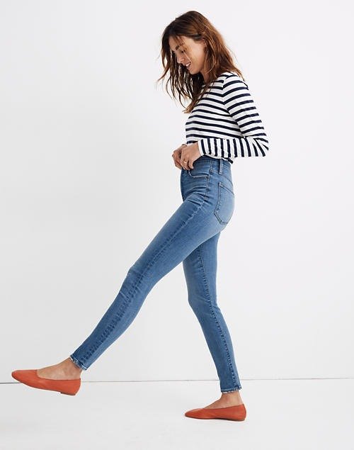 11" High-Rise Skinny Jeans in Maricopa Wash