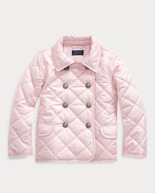 Quilted Double-Breasted Jacket