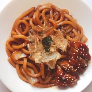 Easy Mode for Teriyaki Chicken Udon Noodles