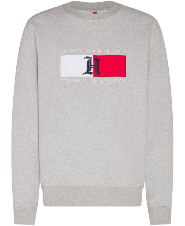 Men's Lewis Hamilton Fleece-Lined Logo Sweatshirt