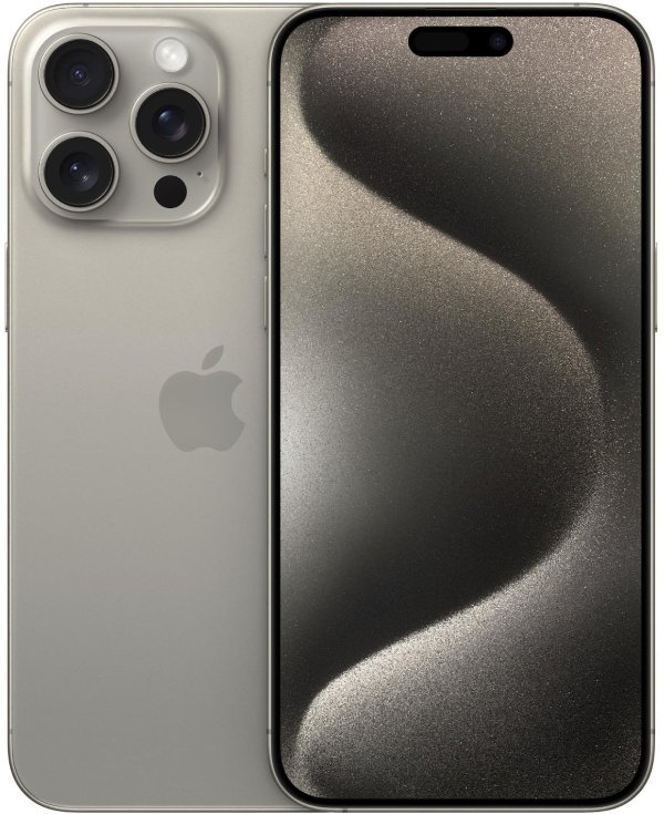iPhone 15 Pro Max 1TB 原色钛金属
