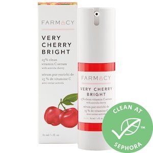 Very Cherry Bright 15% Clean Vitamin C Serum with Acerola Cherry - Farmacy | Sephora