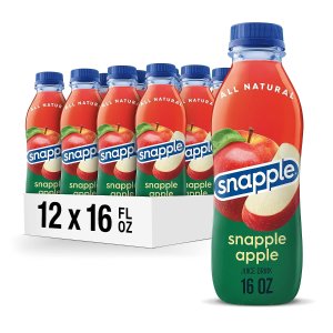 Snapple Apple Juice Drink, 16 Fl Oz