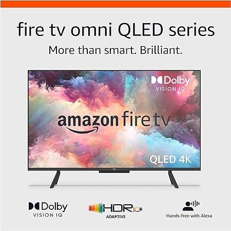 Fire TV 50" Omni QLED Series 4K UHD smart TV, Dolby Vision IQ