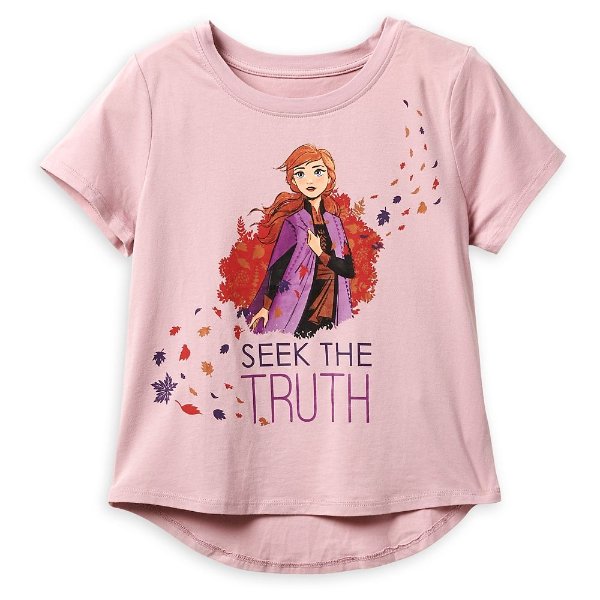 Anna ''Seek the Truth'' T-Shirt for Girls – Frozen 2 | shopDisney