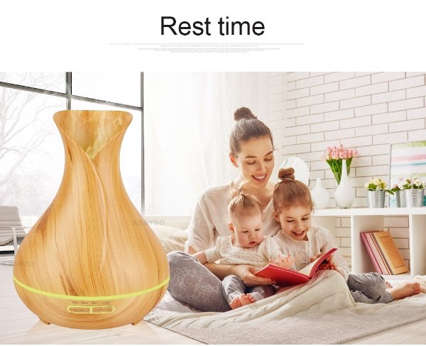 US $21.92 13% OFF|KBAYBO 400ml Aroma Essential Oil Diffuser Ultrasonic Air Humidifier 