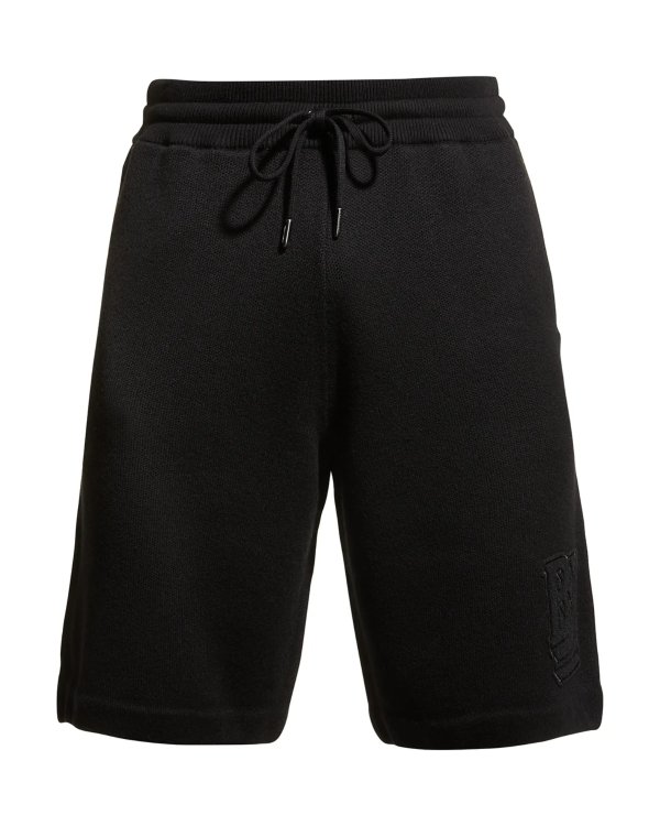 Men's Burfield Knit Wool Sweat Shorts