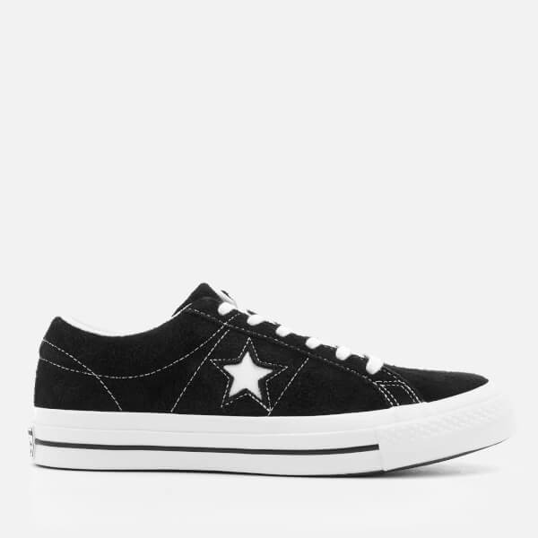 Converse One Star Ox Trainers - Black/White