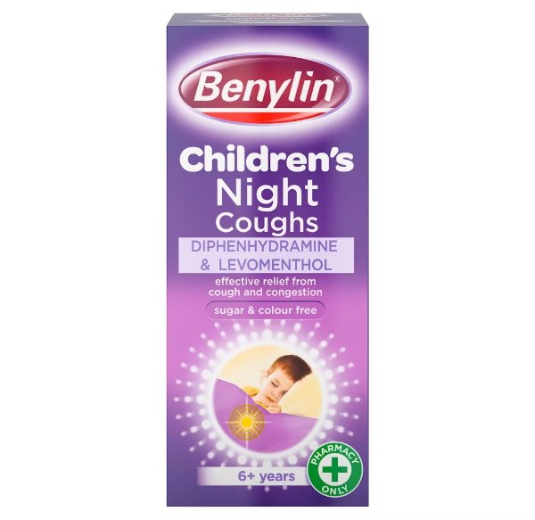 Benylin 夜间咳嗽液 125 毫升