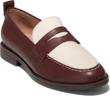 Stassi Leather Penny Loafer (Women)