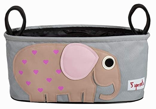 Universal Stroller Organizer - Baby Jogger Caddy with Cup Holder