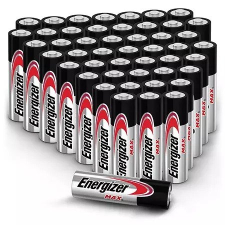 Energizer MAX AA Batteries (48 Pack), Double A Alkaline Batteries - Sam's Club