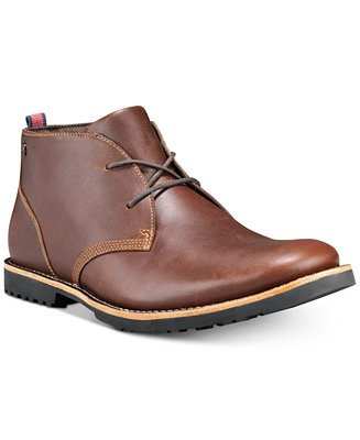 Men's Richdale Leather Chukka Boots, Created for Macy's