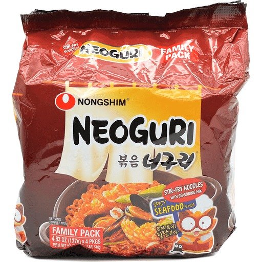 Stir-Fry Noodle Neoguri（4 Packs）
