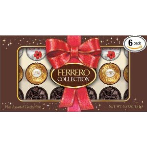 Ferrero 费列罗巧克力礼盒装 18枚装6盒(一共108粒)