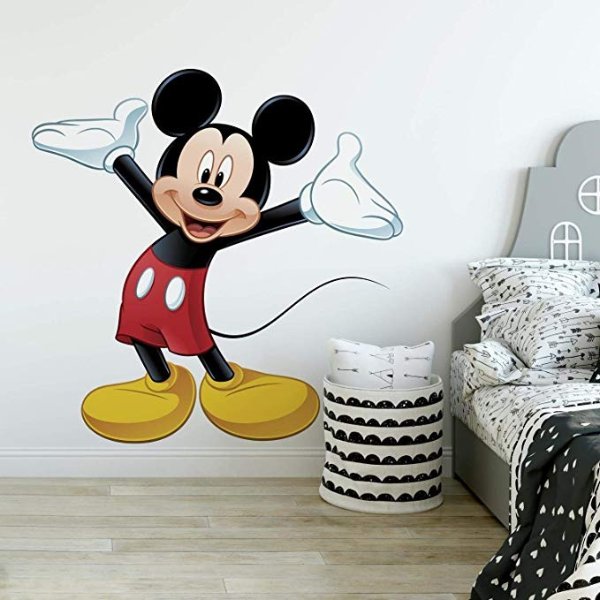 RoomMates Mickey Mouse Peel and Stick Giant Wall Decal