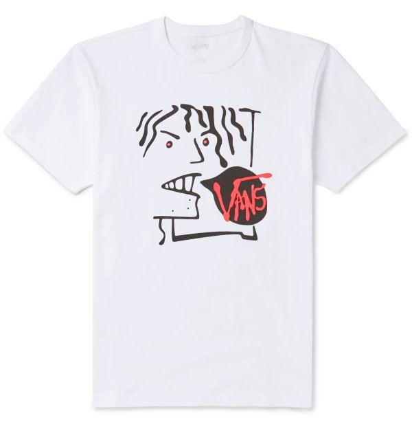 Vault Logo-Print Organic Cotton-Jersey T-Shirt