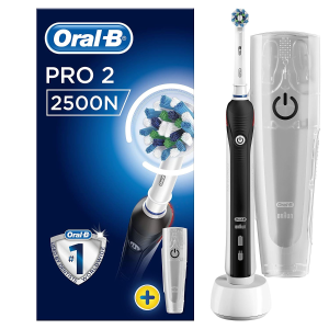 白菜价：Oral-B Pro 2 2500N 电动牙刷大特价 黑粉两色可选