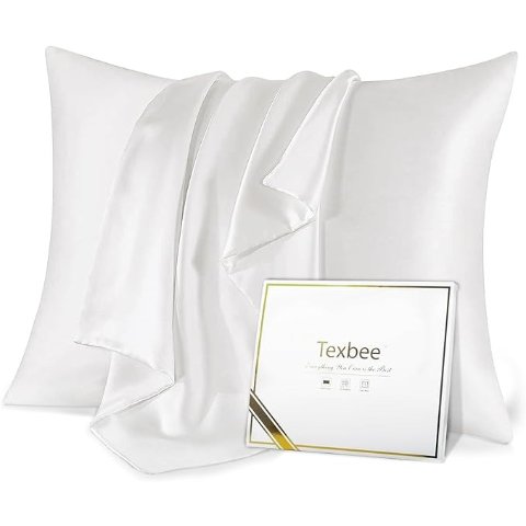 Texbee 缎面枕套50x75CM 1个装
