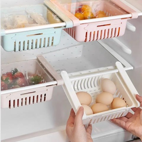 Egg Storage Container Refrigerator Side Door Storage Shelf - Temu