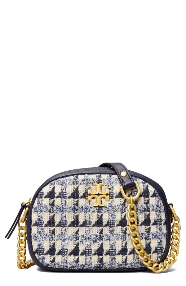 Nordstrom Rack Tory Burch Small Kira Chevron Tweed Camera Bag 