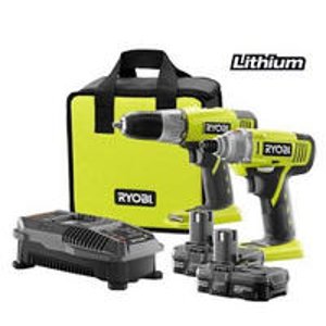 18-Volt One+ Lithium-Ion Drill/Driver and Impact Driver Combo Kit (2-Tool)