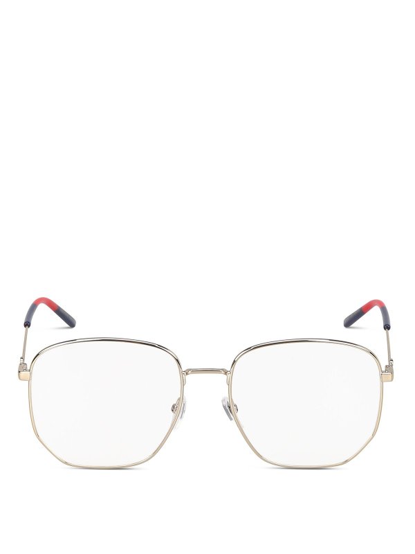 Eyewear Hexagon Frame Glasses - Cettire