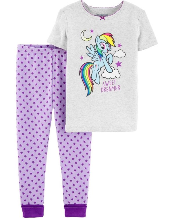 2-Piece My Little Pony™ 100% Snug Fit Cotton PJs