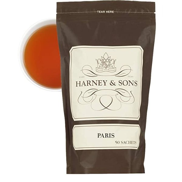 Harney & Sons 巴黎茶茶茶包 50包