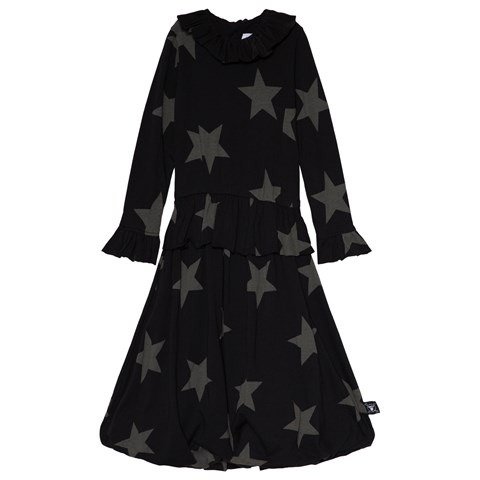 Black Victorian Star Balloon Dress | AlexandAlexa