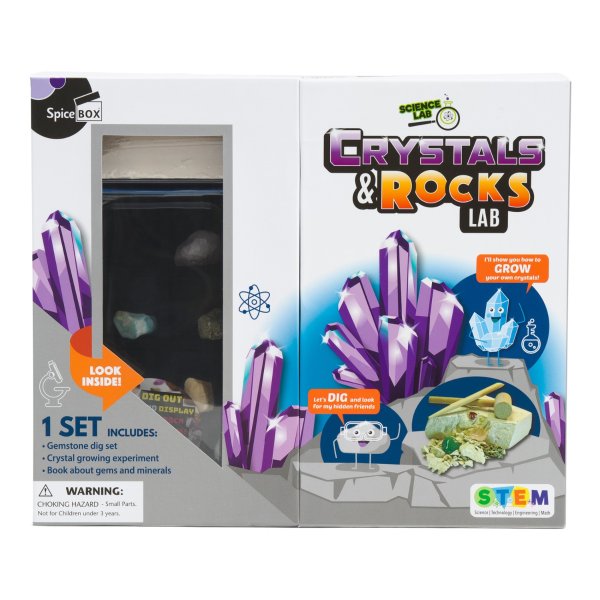 Crystals &amp; Rocks Science Lab